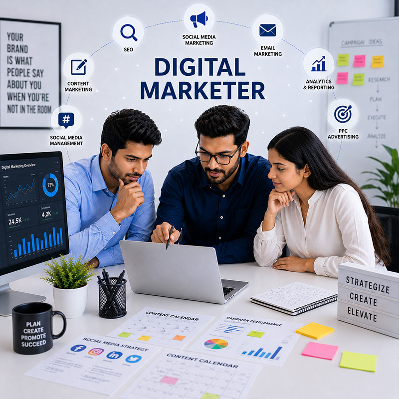 Digital marketer